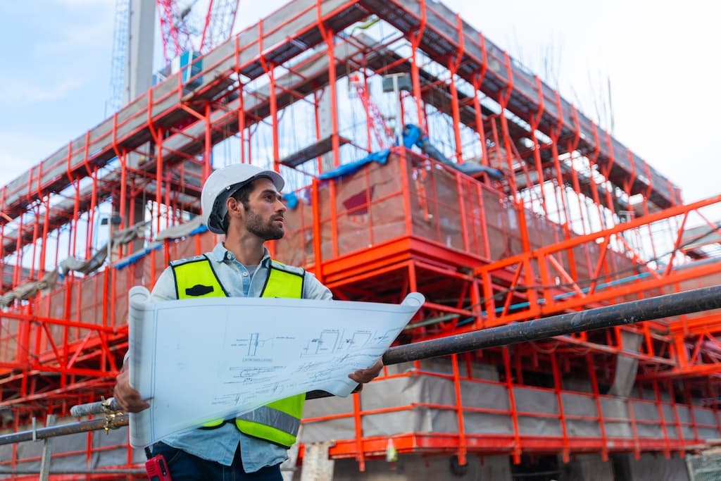 Civil and MEP contracting site background