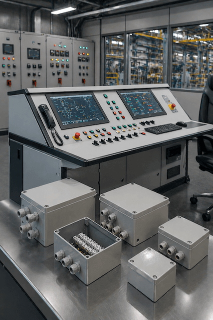 Control Desks & Junction Boxes