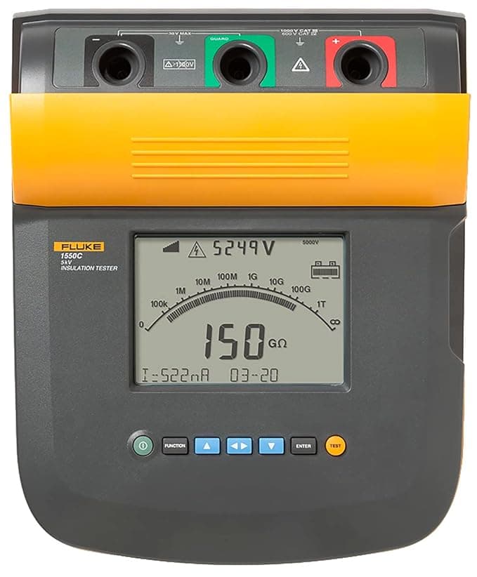 FLUKE 1550C- INSULATION RESISTANCE TESTER 5kV