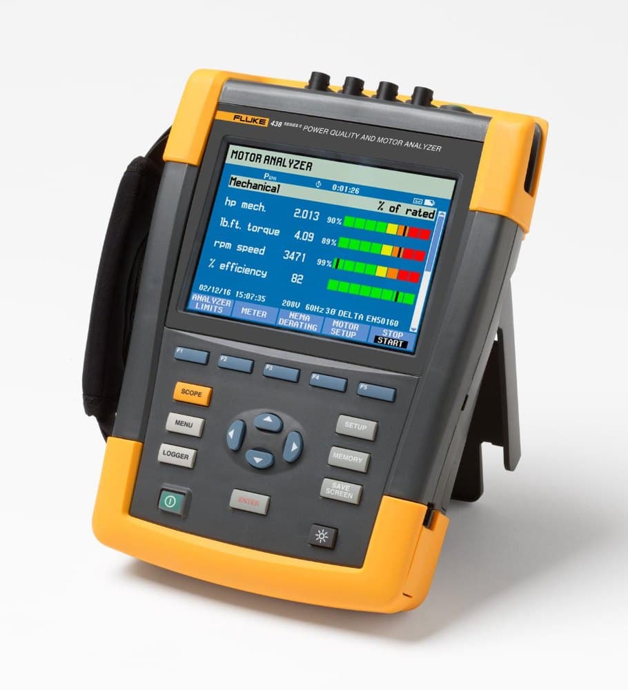 FLUKE 438 - POWER QUALITY ANALYZER -