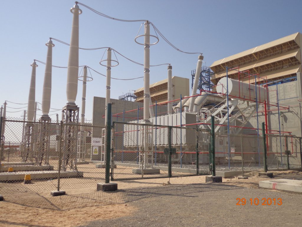 Substation works